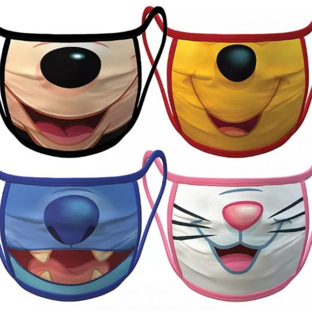 4 Disney Face Masks